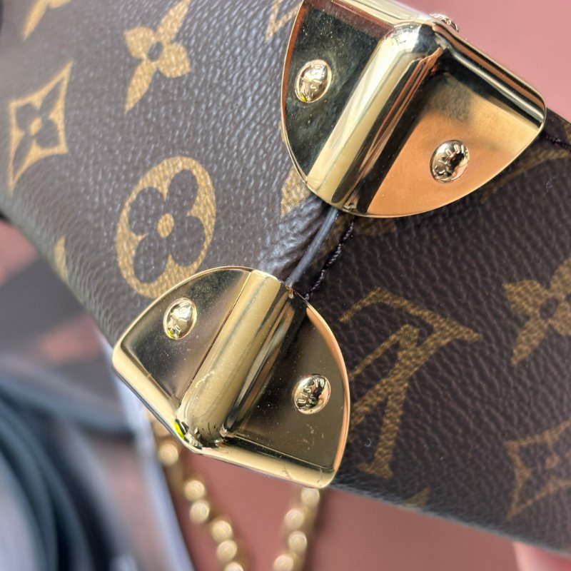 ::LOUIS VUITTON::LV M82465 Camera Box 經典雙色花紋手提相機包 斜背包-9