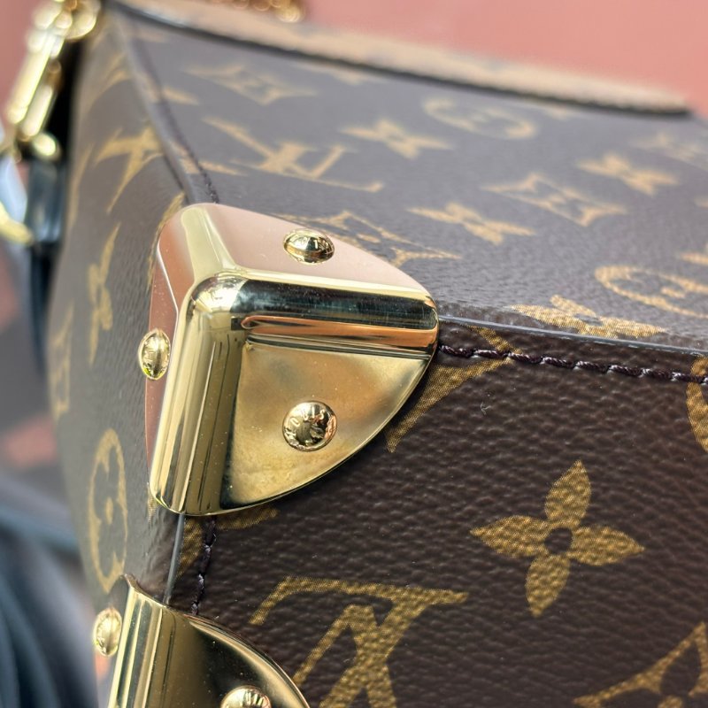 ::LOUIS VUITTON::LV M82465 Camera Box 經典雙色花紋手提相機包 斜背包-10