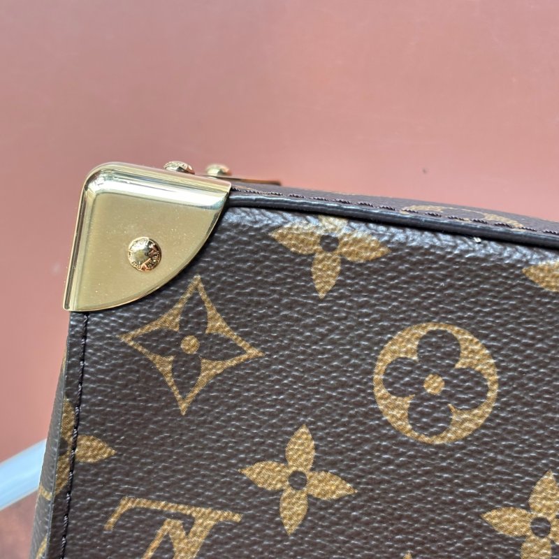 ::LOUIS VUITTON::LV M82465 Camera Box 經典雙色花紋手提相機包 斜背包-15