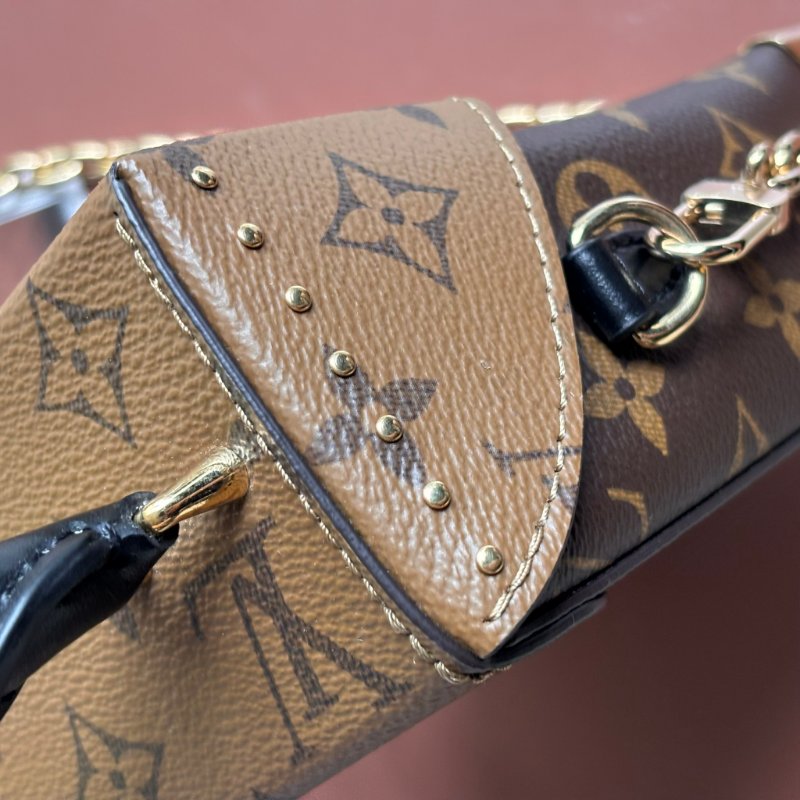 ::LOUIS VUITTON::LV M82465 Camera Box 經典雙色花紋手提相機包 斜背包-16