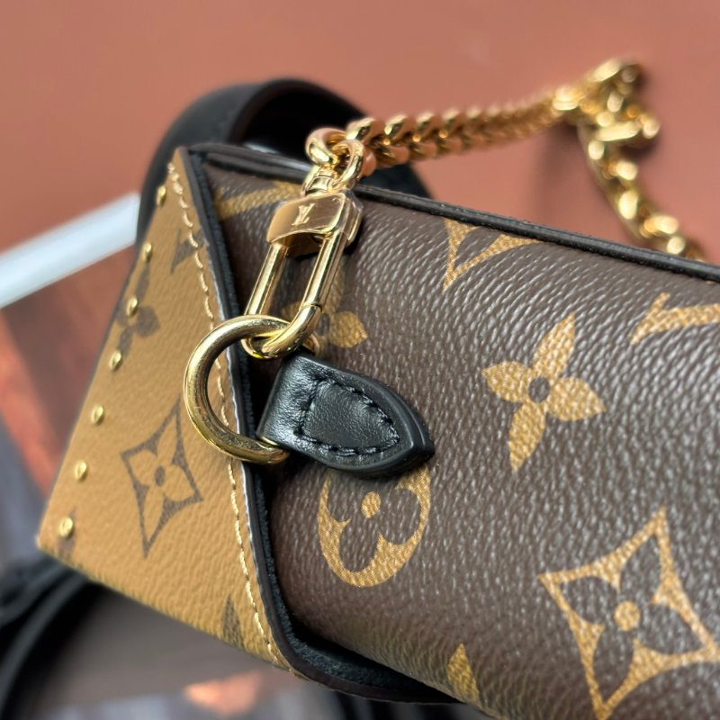 ::LOUIS VUITTON::LV M82465 Camera Box 經典雙色花紋手提相機包 斜背包-21