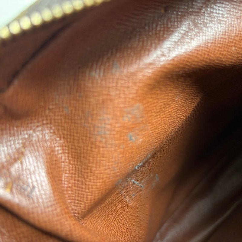 ::LOUIS VUITTON:: LV M45236 Amazon咖啡色經典花紋直式雙層相機包 斜背包-20