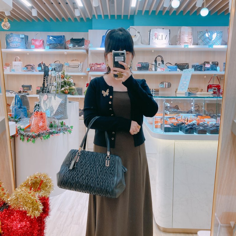 MS0380 Coach 蔻馳皺摺側背雲朵包 Madison Gathered Twisted Calfksin-2