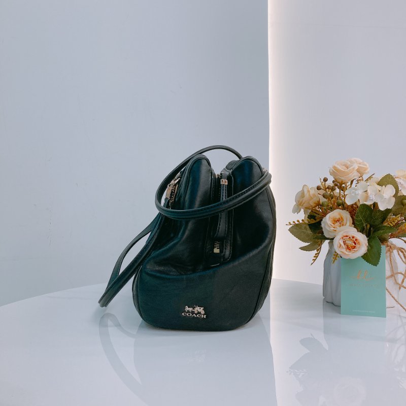 MS0380 Coach 蔻馳皺摺側背雲朵包 Madison Gathered Twisted Calfksin-5