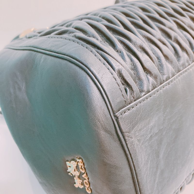 MS0380 Coach 蔻馳皺摺側背雲朵包 Madison Gathered Twisted Calfksin-9