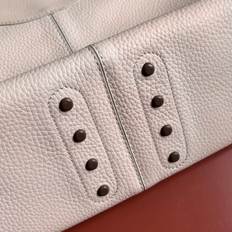 ::TODS:: Mocassino 經典品牌LOGO 乳白色牛皮托特包 手提包 肩背包 購物包-17