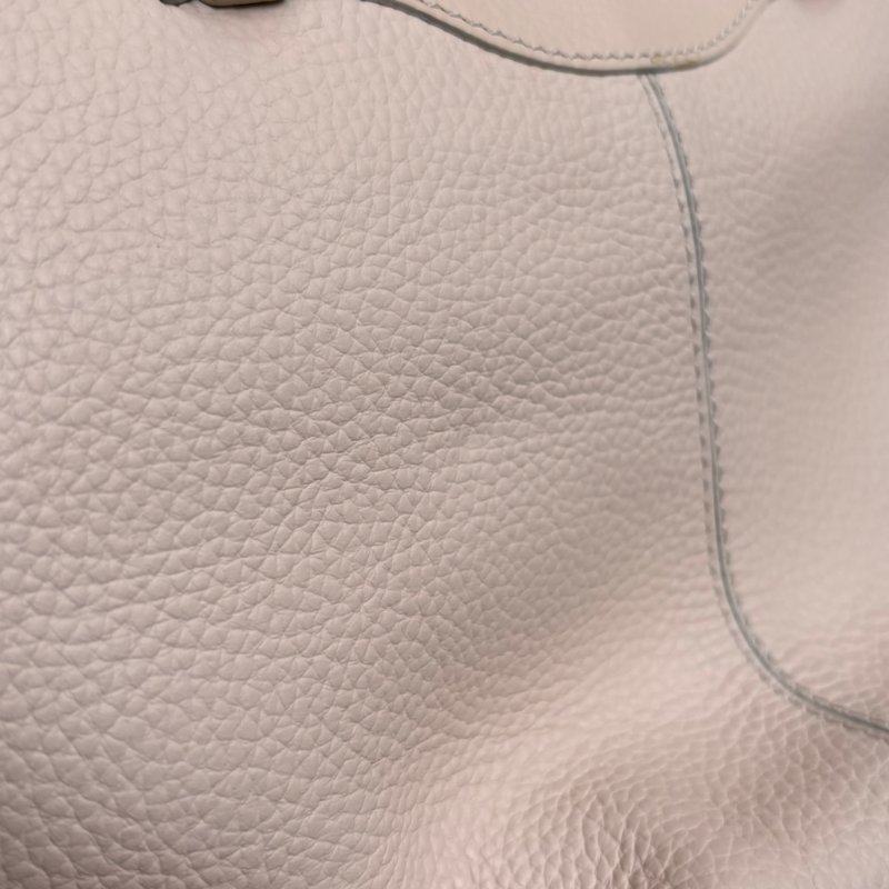 ::TODS:: Mocassino 經典品牌LOGO 乳白色牛皮托特包 手提包 肩背包 購物包-19