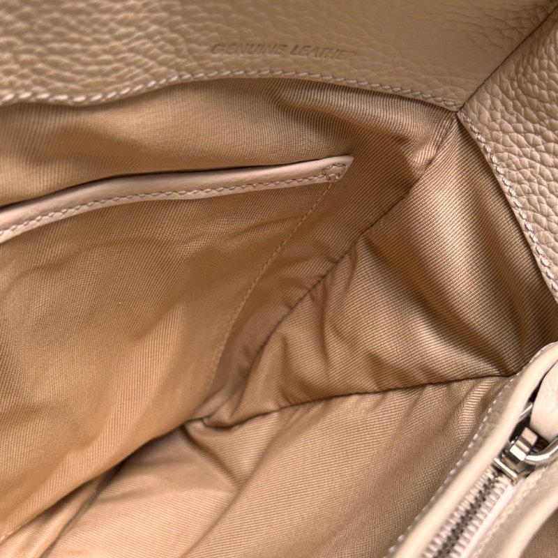 ::TODS:: Mocassino 經典品牌LOGO 乳白色牛皮托特包 手提包 肩背包 購物包-34