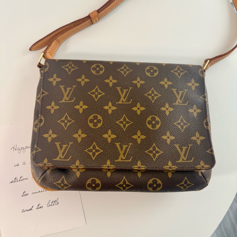 ✔️ LV Louis Vuitton 路易威登 MonogramM51257 橫式王菲包/肩背包-2