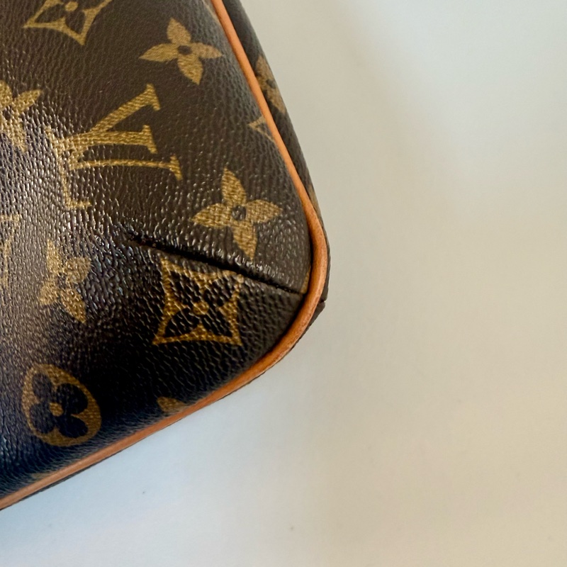 ✔️ LV Louis Vuitton 路易威登 MonogramM51257 橫式王菲包/肩背包-9