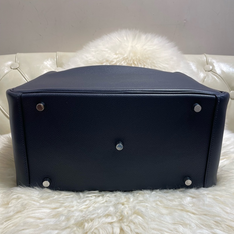 Hermès 30 Lindy Bleu Nuit-6