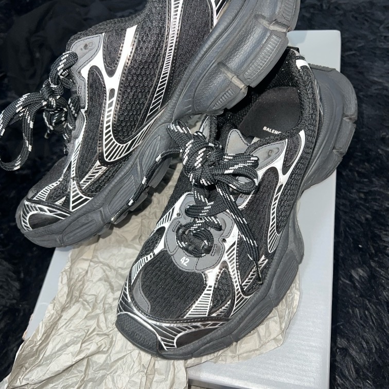 Balenciaga 3XL  黑銀-0