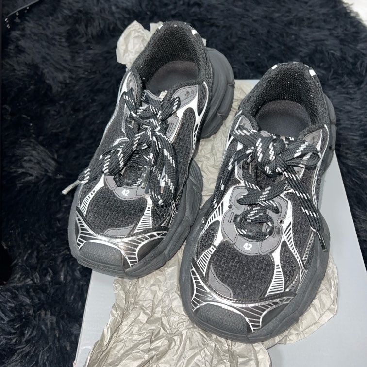 Balenciaga 3XL  黑銀-5