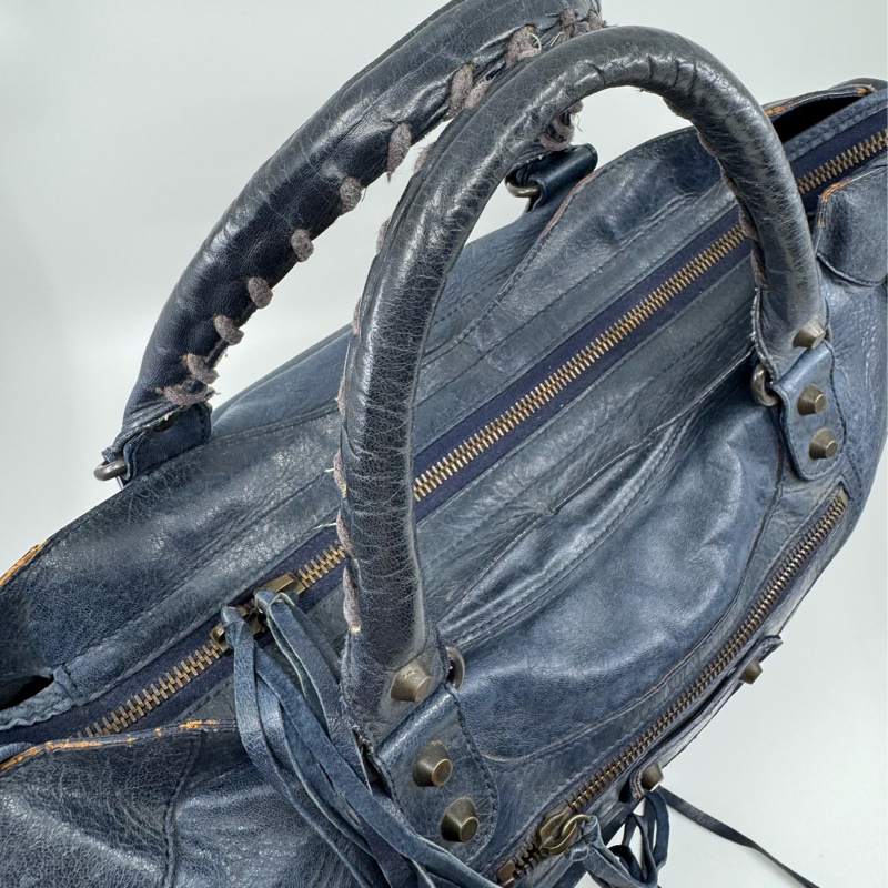 Balenciaga 藍色 City Bag-2