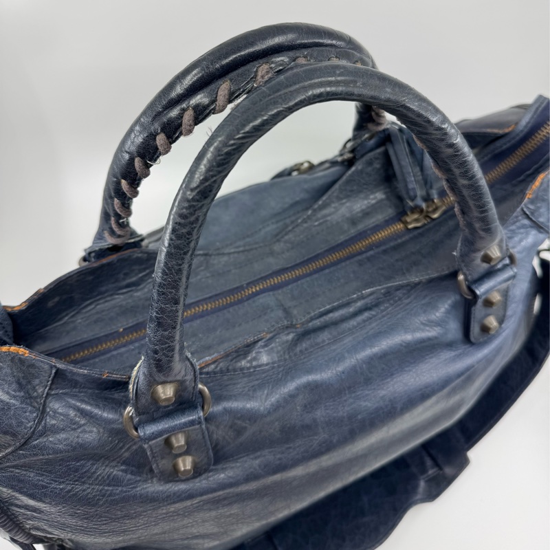 Balenciaga 藍色 City Bag-3