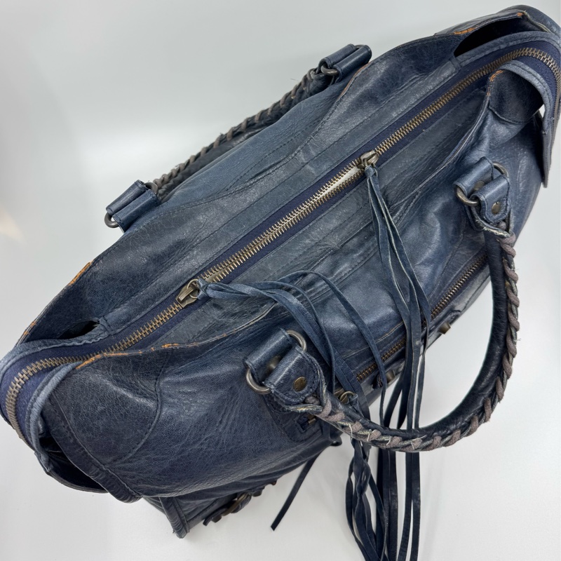 Balenciaga 藍色 City Bag-14