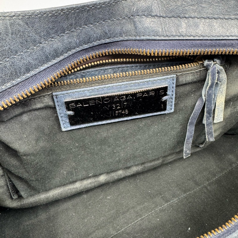 Balenciaga 藍色 City Bag-22