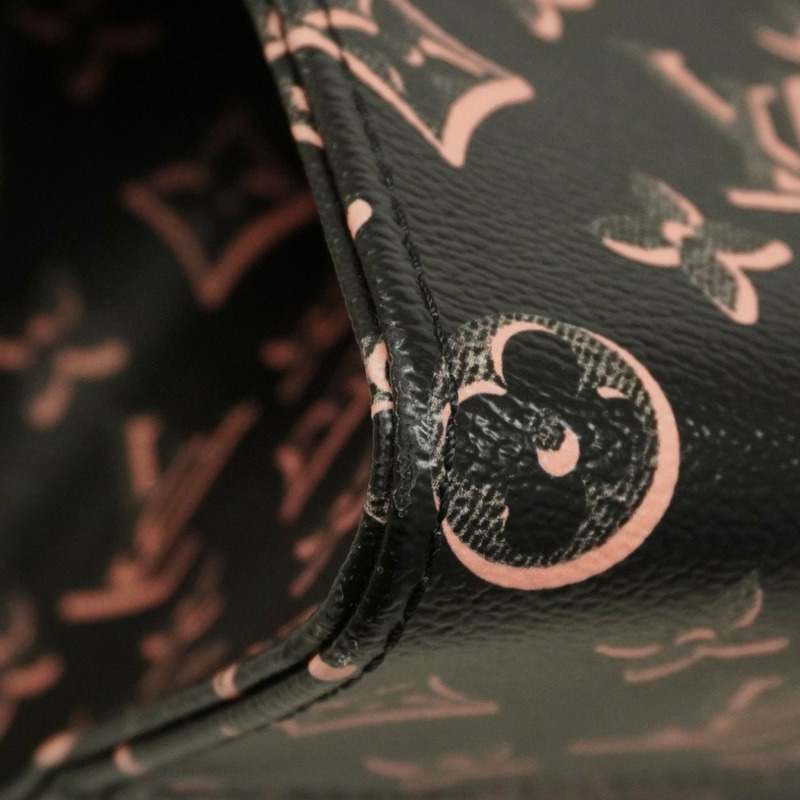 路易威登 Monogram Fall for You on the Go MM 手提包 M46154 黑色/粉紅色 兩用包 女士-12