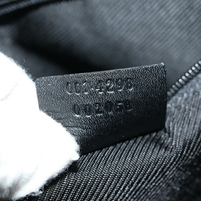 【日本直送】GUCCI GG帆布肩背包 黑色 001 4298 正品 150737V-10