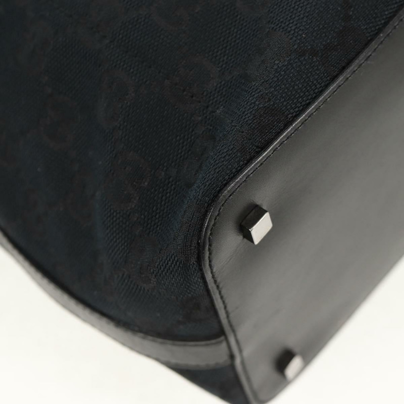 【日本直送】GUCCI GG帆布肩背包 黑色 001 4298 正品 150737V-14