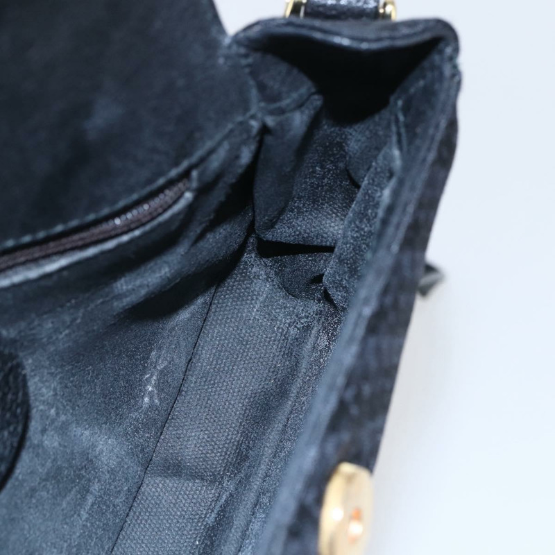 【日本直送】GUCCI帆布黑色金色肩包正品 ep11952-18