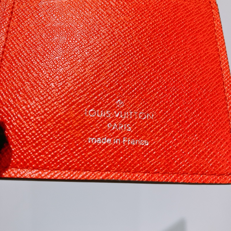 TK1878 Louis Vuitton 路易威登橙色長夾M32839 Portofoile Braza Amble Long Wallet Taiga Skin-11