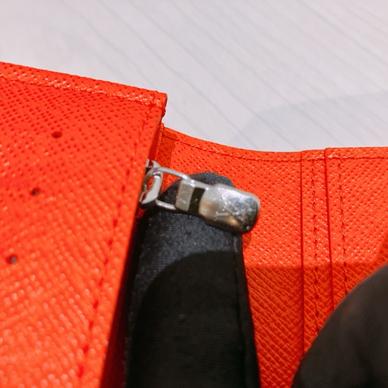 TK1878 Louis Vuitton 路易威登橙色長夾M32839 Portofoile Braza Amble Long Wallet Taiga Skin-28