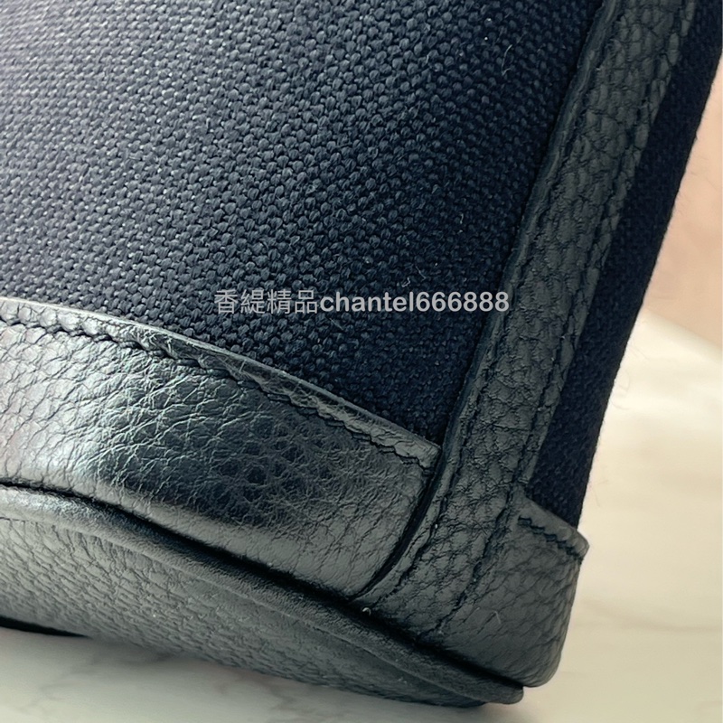 💗香緹國際精品💗 HERMES GARDEN FILE 花園托特包 帆布拼皮-5
