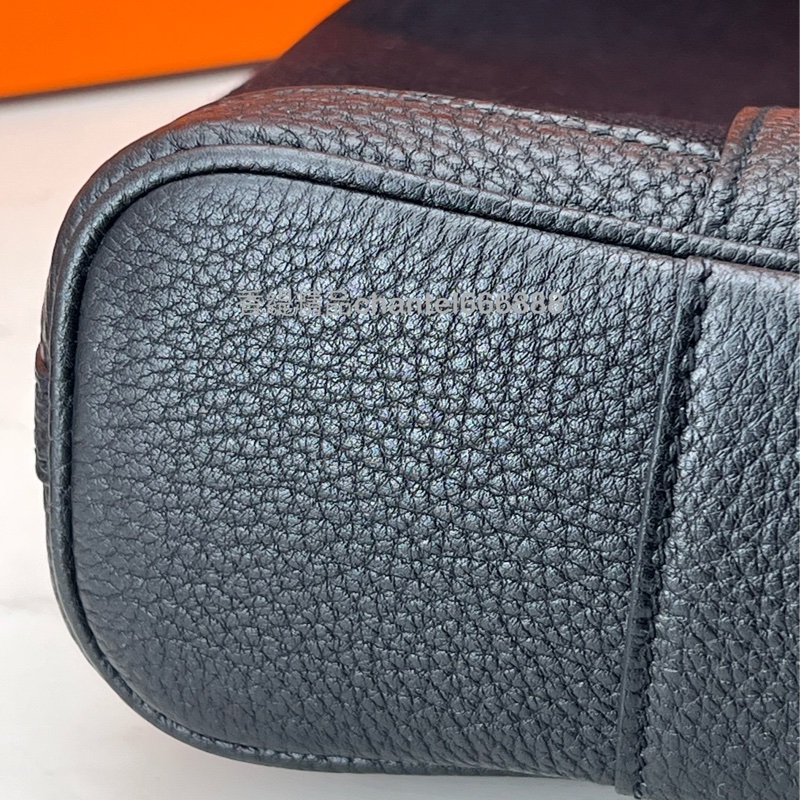 💗香緹國際精品💗 HERMES GARDEN FILE 花園托特包 帆布拼皮-6