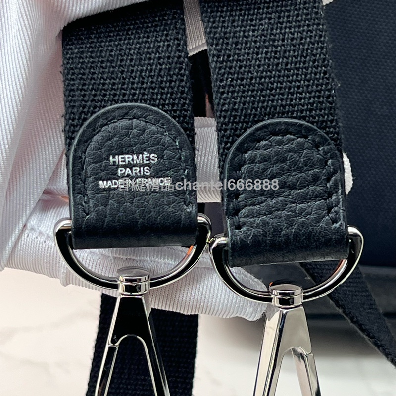 💗香緹國際精品💗 HERMES GARDEN FILE 花園托特包 帆布拼皮-10