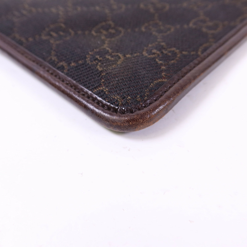 GUCCI 帆布Shoulder Bag銀扣肩背袋-11