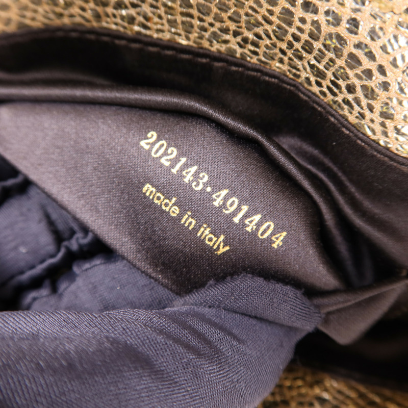 YVES SAINT LAURENT 牛皮皮革Chain Shoulder Bag金扣鏈帶肩背袋-7