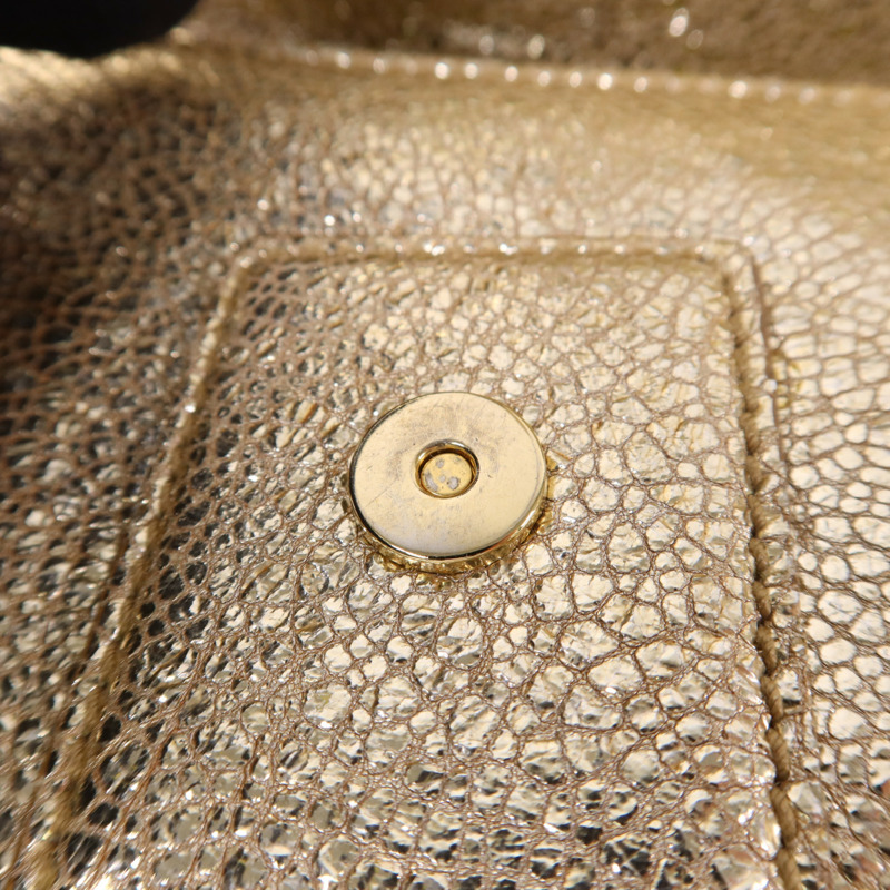 YVES SAINT LAURENT 牛皮皮革Chain Shoulder Bag金扣鏈帶肩背袋-8