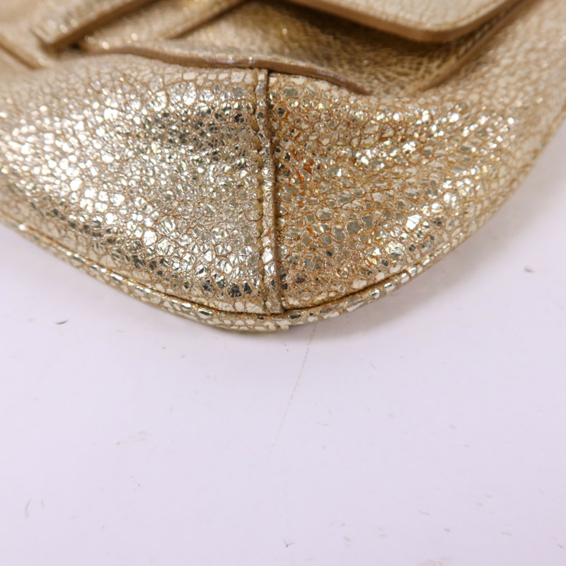 YVES SAINT LAURENT 牛皮皮革Chain Shoulder Bag金扣鏈帶肩背袋-12