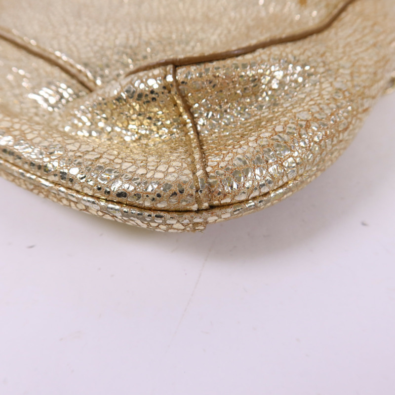 YVES SAINT LAURENT 牛皮皮革Chain Shoulder Bag金扣鏈帶肩背袋-14