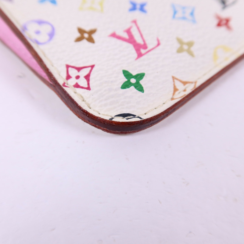 LOUIS VUITTON Monogram Multicolore Key Case金扣鎖匙包-9