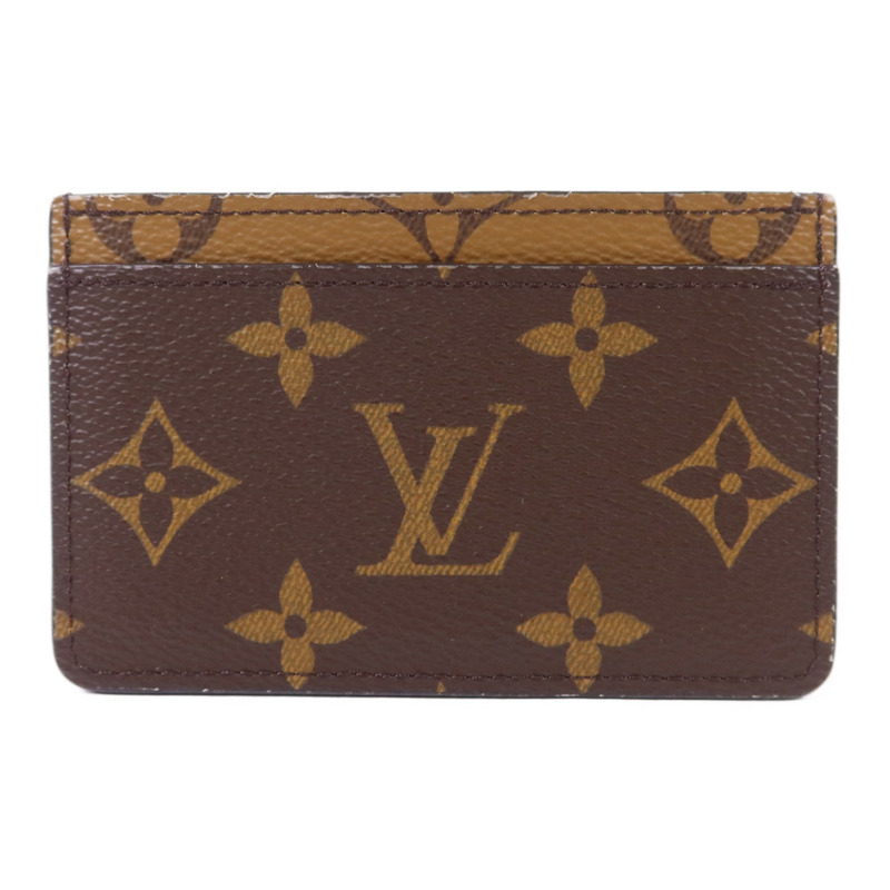 LOUIS VUITTON Monogram Reverse/Monogram Card Case卡片套-1
