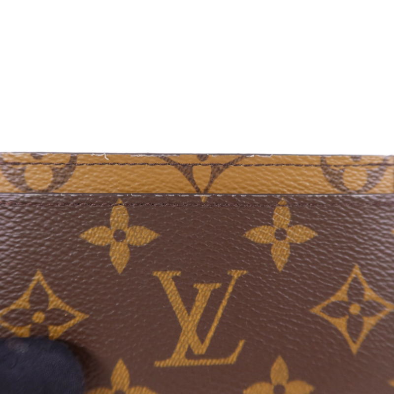LOUIS VUITTON Monogram Reverse/Monogram Card Case卡片套-11