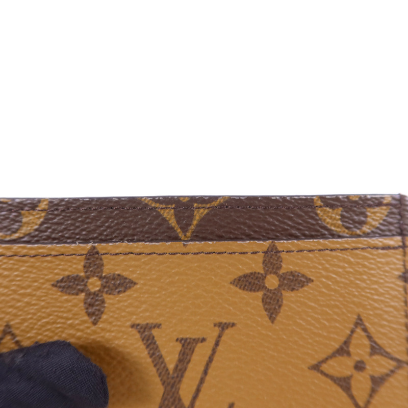 LOUIS VUITTON Monogram Reverse/Monogram Card Case卡片套-12