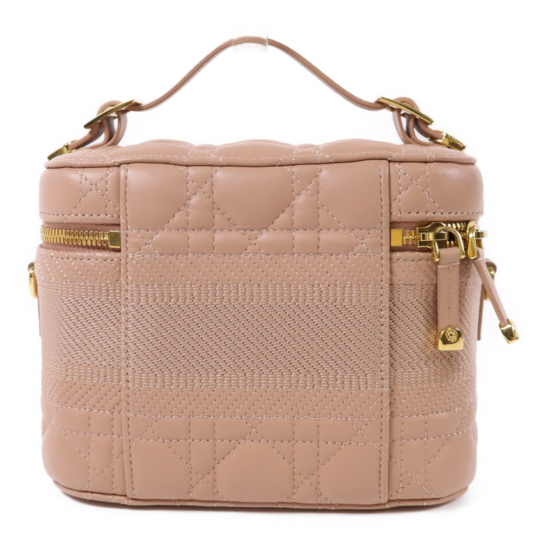 Dior 牛皮皮革Travel Vanity Case金扣手挽肩背兩用袋-1