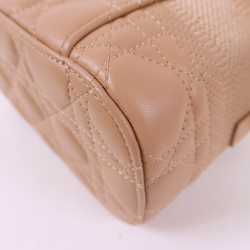 Dior 牛皮皮革Travel Vanity Case金扣手挽肩背兩用袋-13