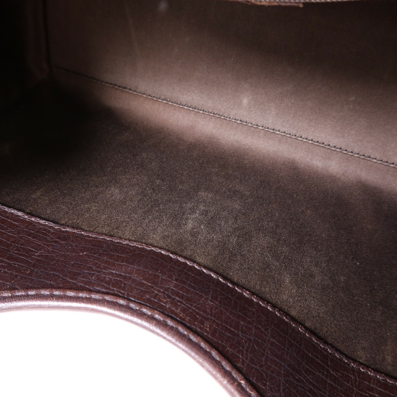 GUCCI 帆布Jackie銀扣肩背袋-22