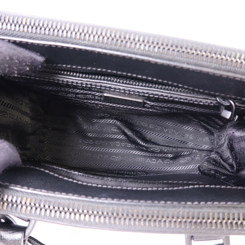 PRADA Saffiano皮革Galleria Nano手挽肩背兩用袋-5