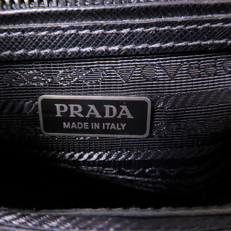 PRADA Saffiano皮革Galleria Nano手挽肩背兩用袋-6