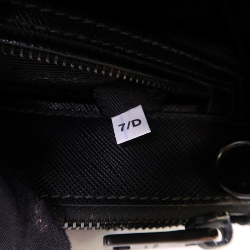 PRADA Saffiano皮革Galleria Nano手挽肩背兩用袋-7