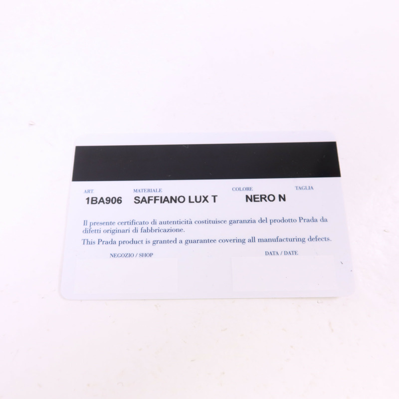 PRADA Saffiano皮革Galleria Nano手挽肩背兩用袋-8