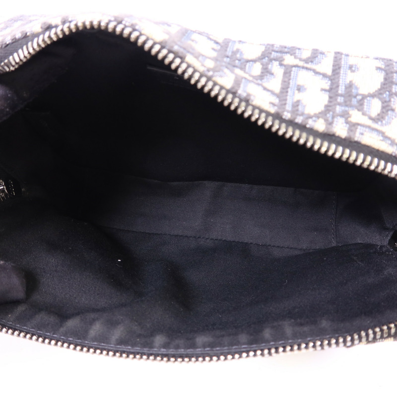 Dior 帆布Safari Messenger Oblique銀扣肩背袋-5