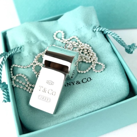 Tiffany & Co 純銀 哨子 項鏈 頸鏈