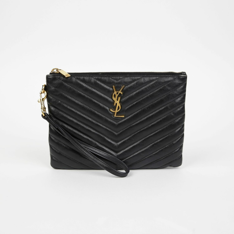 SAINT LAURENT Monogram Clutch 379039-0