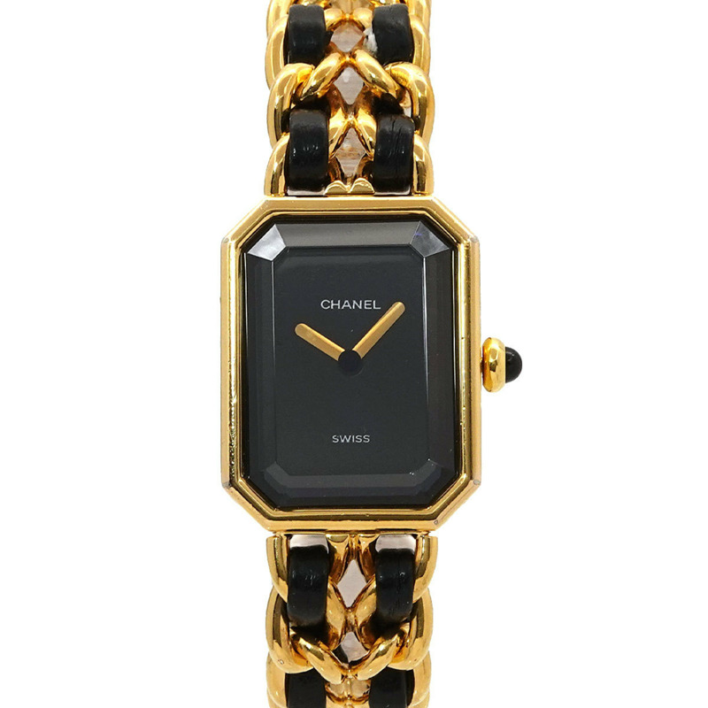 香奈兒 (CHANEL) Premiere 女士腕錶,S 碼,H0001,黑金配色,石英機芯-0